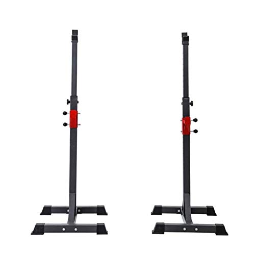 SYZD Soporte De Barra Estante De Peso Ejercicio Levantamiento Gimnasio Rack Levantamiento Pesas Estante para Barra De Fitness para Hombre Entrenamiento De Fuerza