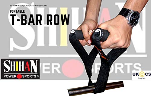 T-BAR Row - Barra en forma de T para gimnasio (negro)
