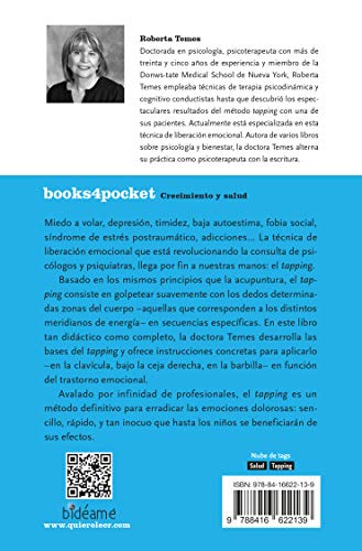 TAPPING- BOLSILLO- BOOKS4POCKET: Una técnica revolucionaria para librarse de emociones negativas, aliviar fobias, estrés, ansiedad... y mucho más (Books4pocket crec. y salud)