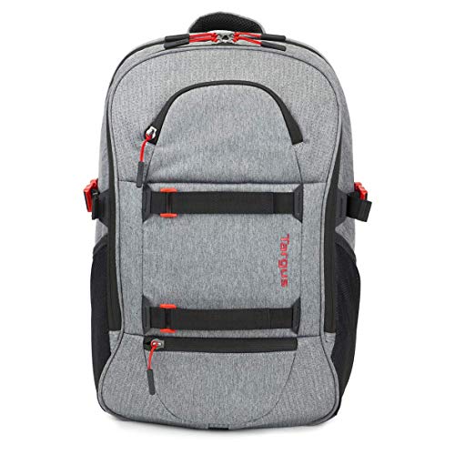 Targus Urban Explorer Laptop - Mochila de 24 litros Ideal para desplazamientos, actividades al aire libre, caminatas, ciclismo y viajes de fin de semana, para portátiles de hasta 15.6 "- Gris