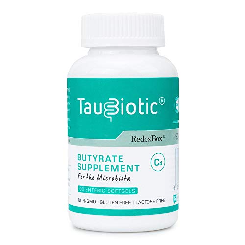 TauBiotic® de RedoxBox® - 90 cápsulas blandas gastroresistentes - Suplemento de Butirato (tributirina 500 mg), para la Microbiota