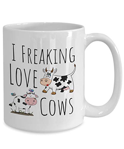 Taza de té Lplpol con texto en inglés "I Love Men Who Love Dogs", de cerámica, ideal para regalar o coleccionar, 325 ml, cerámica, Color #07, 0,3 l