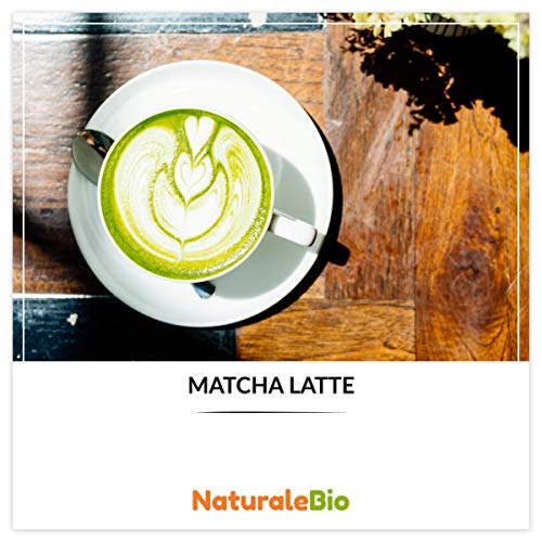 Té Verde Matcha Orgánico Japonés En Polvo [ Calidad Premium ] 100g. Té Matcha Biológico Japonés. Té Bio Grado Premium. Matcha Ecológico Cultivado En Japón, Uji, Kyoto. Ideal Para Beber, Cocina, Latte