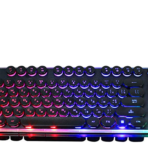 Teclado Teclado Ordinaria del ratón del ordenador teclado teclado for juegos de Rusia juego Raid teclado con cable del ratón del teclado ajustado diseño ultra-delgado teclado inalámbrico ligero ultra-