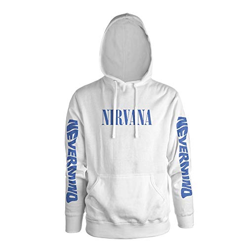 Tee Shack Nirvana Nevermind Oficial Sudaderas Capucha Hombre (XX-Large)