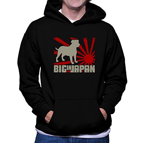 Teeburon MY English Mastiff IS Big IN Japan Sudadera con Capucha 2XL