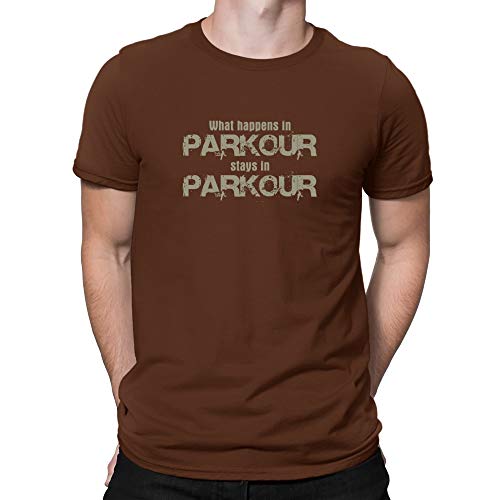 Teeburon What Happens IN Parkour Stays IN Parkour Camiseta M