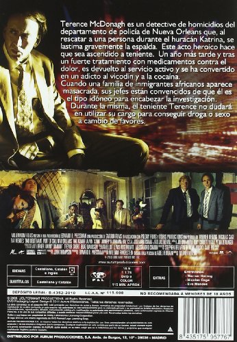 Teniente corrupto [DVD]