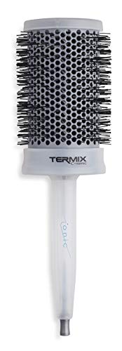 Termix C·Ramic Cepillo de pelo redondo Ø60 transparente-Con tecnología cerámica que aporta un brillo extra al cabello y evita el encrespamiento.