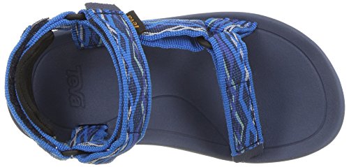 Teva Hurricane Xlt2, Sandalias de Punta Descubierta para Niños, Azul (Delmar Blue Dlb), 19 EU