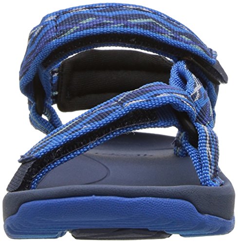 Teva Hurricane Xlt2, Sandalias de Punta Descubierta para Niños, Azul (Delmar Blue Dlb), 19 EU