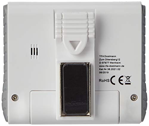 TFA 38.2021 - Cuentaminutos con cronómetro electrónico, Color Blanco