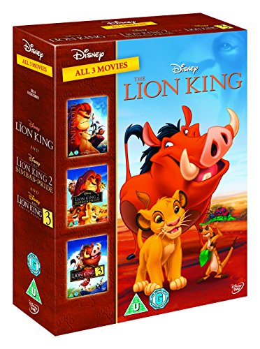 The Lion King 1-3 boxset [DVD]