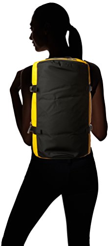 The North Face Base Camp Duffel Bolsa de deporte, Unisex Adulto, Dorado (Summit Gold/TNF Black), S