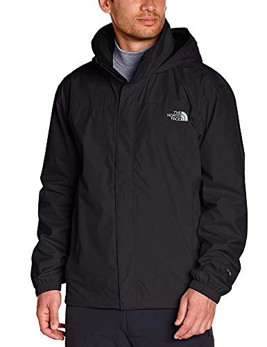 The North Face Resolve Chaqueta, Hombre, Negro (TNF Black/TNF Black), M