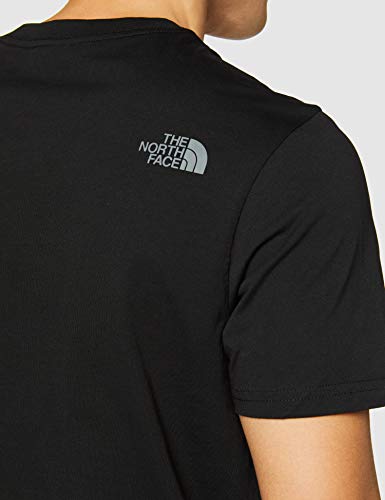 The North Face T92TX3 Camiseta Easy, Hombre, Negro (Tnf Black), L