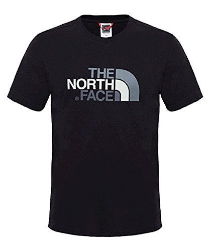 The North Face T92TX3 Camiseta Easy, Hombre, Negro (Tnf Black), S