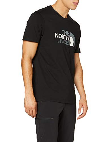 The North Face T92TX3 Camiseta Easy, Hombre, Negro (Tnf Black), S