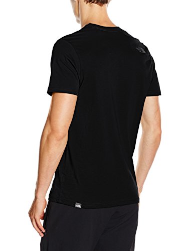 The North Face T92TX3 Camiseta Easy, Hombre, Negro (Tnf Black), S