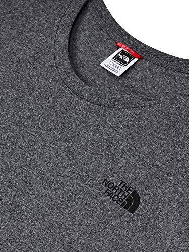 The North Face T92TX5 Camiseta De Manga Corta Simple Dome, Hombre, Multicolor (Tnfmdgyhtr (Std)), M