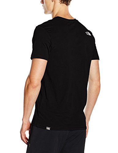 The North Face T92TX5 Camiseta De Manga Corta Simple Dome, Hombre, Negro (TNF Black), M