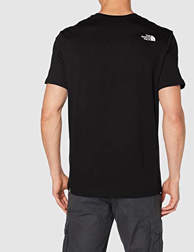 The North Face Walls Are For Climbing Camiseta de Manga Corta, Hombre, Negro (TNF Black), L