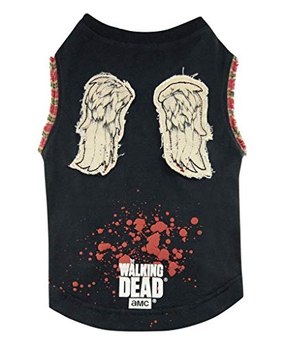The Walking Dead Daryl Wings Dog Shirt, Large