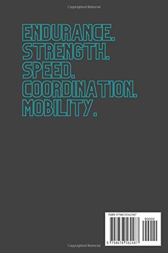 The Workout Journal: Das Trainingstagebuch mit rund 120 template Seiten für all Deine Crosstraining Needs - MetCons, Strength, Endurance und mehr