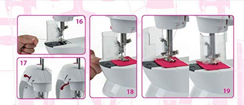 Theo Klein 7901 - Fashion Passion Máquina De Coser Para Niños - Funcionando Con Pilas -