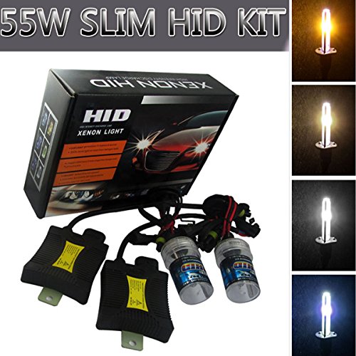 THG 12V 55W HID Xenon Kit de conversi¨®n H1 Faro de Veh¨ªculo (6000K)