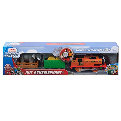 Thomas & Friends - Locomotora Nia y Elefante, Juguetes Niños +3 Años (Mattel FJK56)