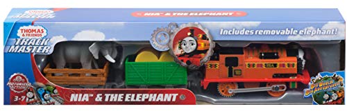 Thomas & Friends - Locomotora Nia y Elefante, Juguetes Niños +3 Años (Mattel FJK56)