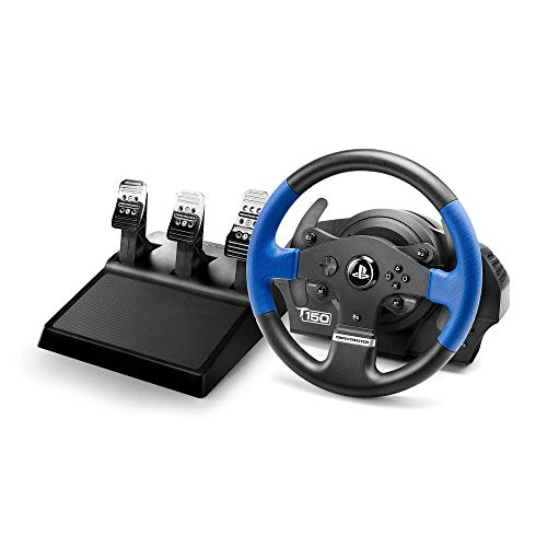 Thrustmaster T150RS PRO - Volante - PS4 / PS3 / PC - Force Feedback - 3 pedales - Licencia Oficial Playstation