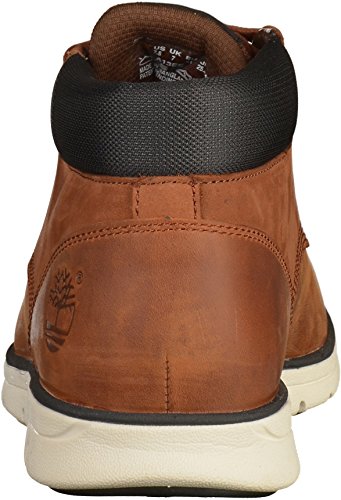 Timberland Bradstreet Leather Sensorflex, Botas Chukka para Hombre, Marrón MD Brown Full Grain, 42 EU