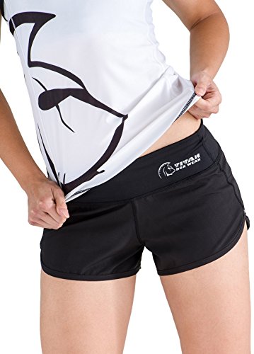 Titan Box Wear Onyx Pantalón Corto, Mujer, Negro, S