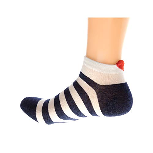 Tites chaussettes Calcetín bajo - 1 par - De rayas - Fine - Multicolore - Talla única