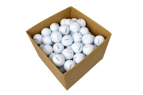 Titleist Golfbälle Qualität Lote Pelotas de Golf, Grado A, recuperadas, Second Chance Golfbälle 100 DT Solo Lake A-Qualitã¤t, Weiãÿ, PRE-100-BOX-TIT-SOL, Blanco, UK: 100