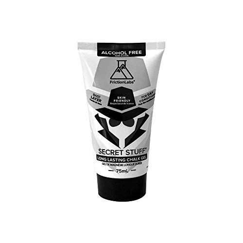 Tiza líquida Friction Labs Secret Stuff – Crema de tiza deportiva – Gran agarre para gimnasia, escalada en roca, deportes, elevación, dominadas, peso muerto, pesas rusas y poste, Sin alcohol.