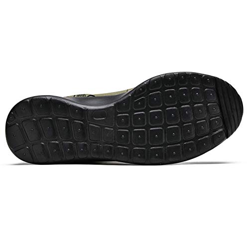 TIZORAX Zapatillas de correr para hombre, diseño de rinoceronte africano, con patrón de rinoceronte de animales, de malla transpirable, senderismo, tenis, color Multicolor, talla 44 EU