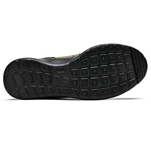 TIZORAX - Zapatillas deportivas para mujer, diseño de rinoceronte africano, con patrón de rinoceronte de animales, malla transpirable, senderismo, tenis, color Multicolor, talla 37 EU