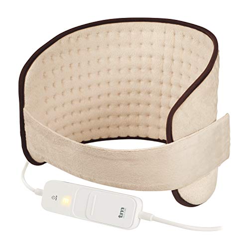 TM Electron TMHEP112  - Almohadilla Eléctrica para la Zona Lumbar y Abdominal,  con 3 niveles de temperatura, transpirable y lavable