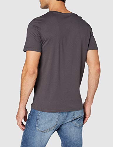 Tom Tailor Logo Camiseta, Gris (Tarmac Grey 10899), XX-Large para Hombre