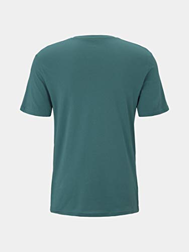 Tom Tailor Logo T-Shirt Camiseta, 21178, XL para Hombre