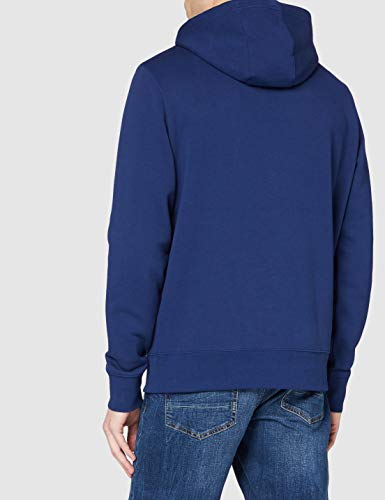 Tommy Hilfiger Basic Embroidered Hoody Sudadera, Azul (Blue Ink), Small (Talla del Fabricante:) para Hombre