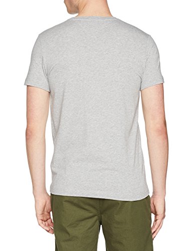 Tommy Hilfiger Core Stretch Slim Cneck tee Camiseta, Gris (Cloud Htr 501), Large para Hombre