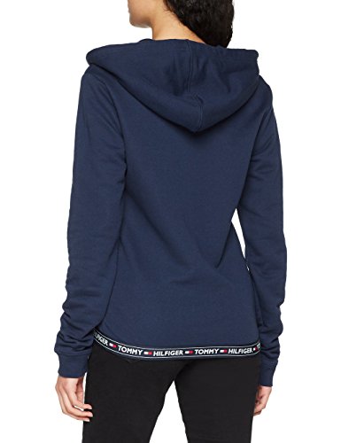 Tommy Hilfiger Hoody HWK Top de Pijama, Azul (Navy Blazer 416), Small para Mujer