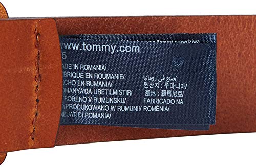 Tommy Hilfiger New Danny Belt Cinturón, Cognac, 95 para Mujer