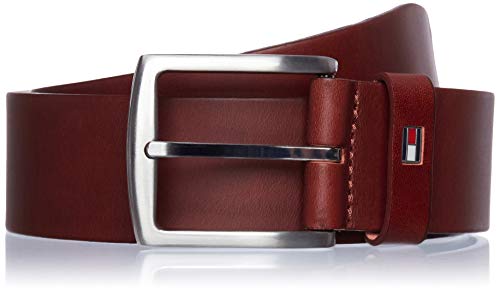Tommy Hilfiger New Denton Belt 4.0 Cinturón, Marrón (DARK TAN-EUR 257), 105 cm (talla fabricante: 105) para Hombre