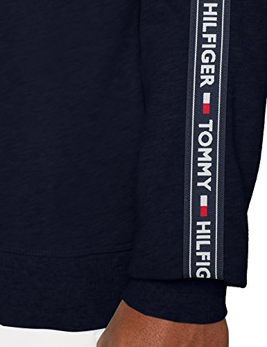 Tommy Hilfiger Track Top LS HWK Sudadera, Azul (Navy Blazer 416), Large para Hombre