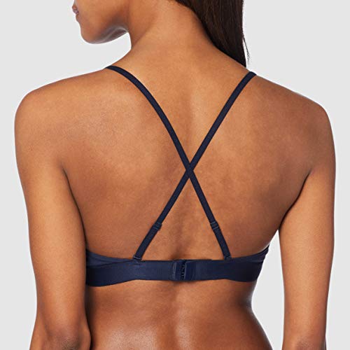 Tommy Hilfiger Triangle Bra Sujetador de triángulo, Azul (Navy Blazer 416), 90 (Talla del fabricante: SM) para Mujer